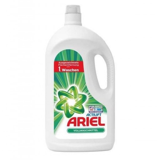 Ariel Actilift 65x šķidrais veļas pulveris universāls 3,575L