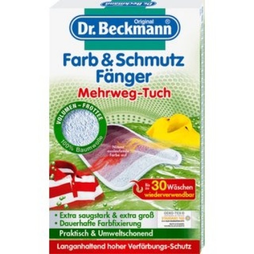 Dr. Beckmann Farb & Schmutz fanger (krāsu lupatiņa 30 mazgāšanas reizēm)