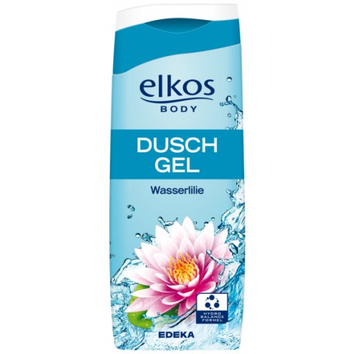 Elkos body dusch gel wasserlilie 0.3L