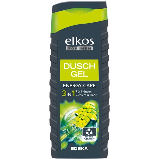 Elkos dusch gel for men Energy care 300ml