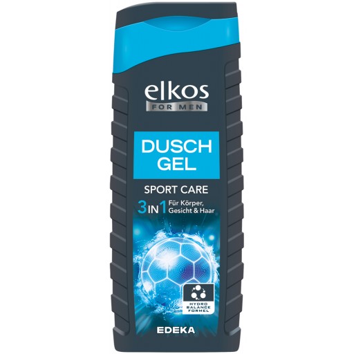 Elkos dusch gel for men Sport care 300ml