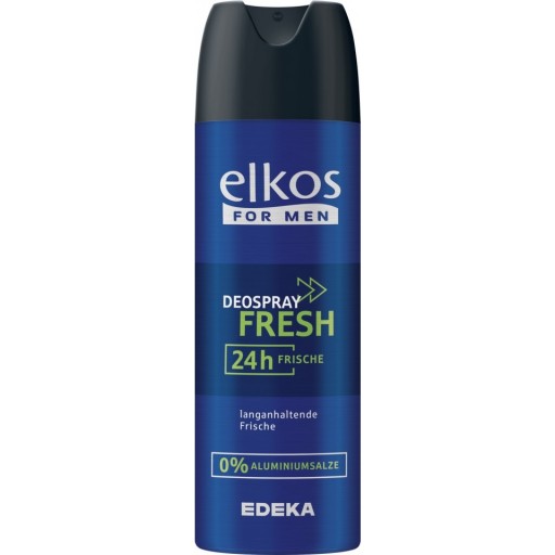 Elkos deo spray for men fresh 200ml