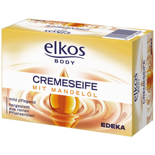 Elkos body cremeseife mit mandelol 150gr