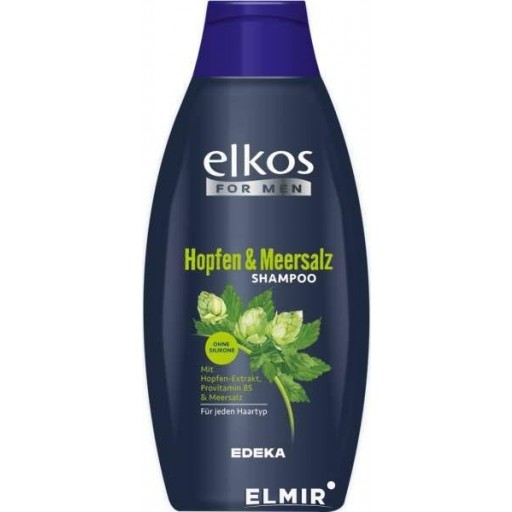 Elkos for men pflege shampoo Intense 0.5L