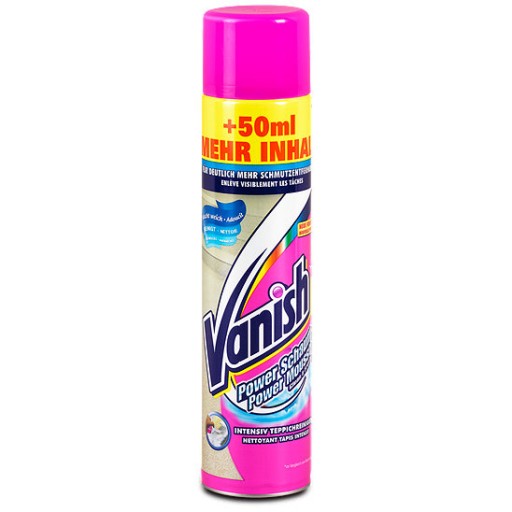 vanish-power-schaum-intensiv-teppichreiniger Paklāju tīrīšanas līdzeklis, putas 650gr