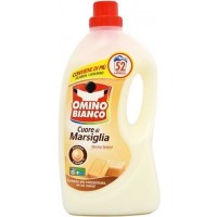 Omino Bianco 52x šķidrais pulveris universāls ar marseļas ziepēm 2,6l